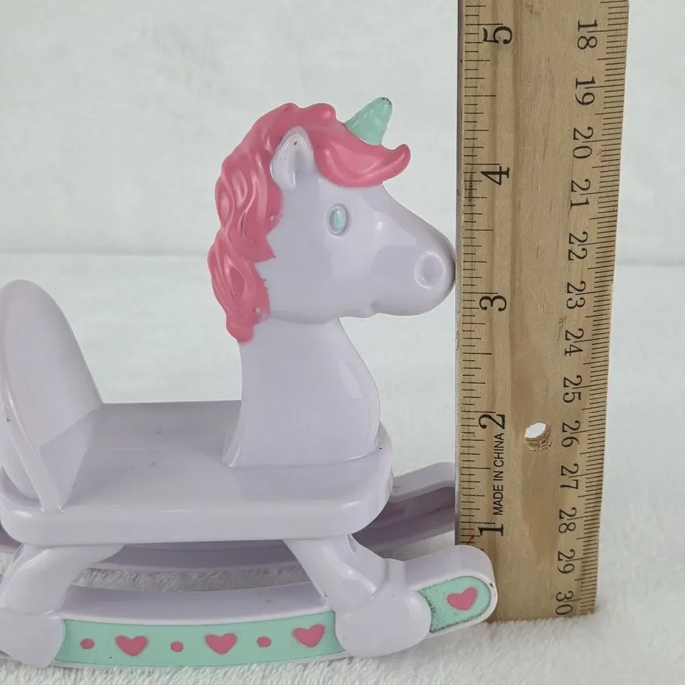 My Sweet Love Lots to Love Mini Baby Rocking Horse Unicorn Pink Replacement